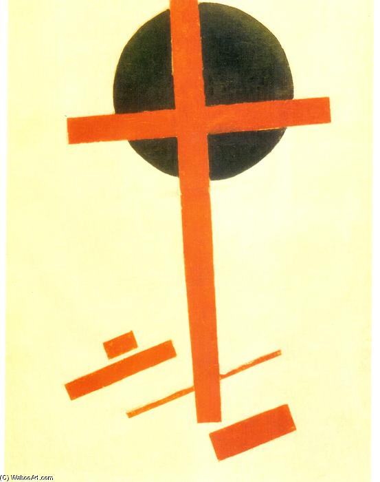 Wikioo.org - The Encyclopedia of Fine Arts - Painting, Artwork by Kazimir Severinovich Malevich - Suprematism (20)