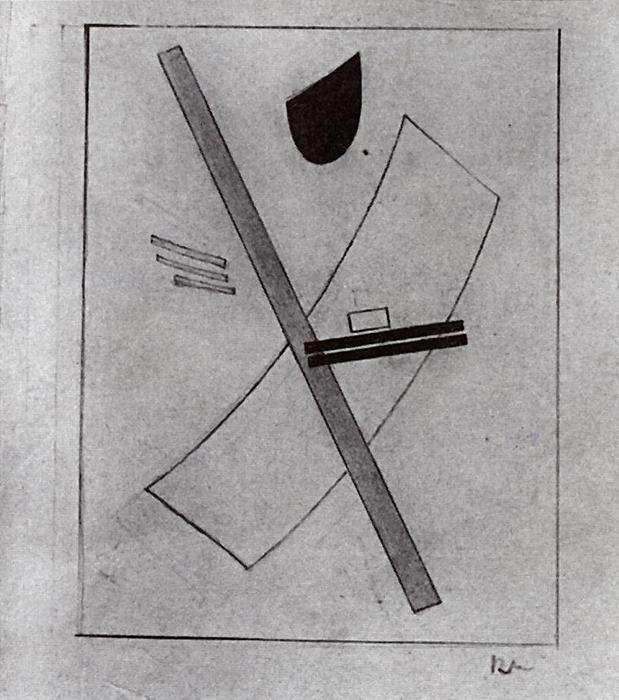 WikiOO.org - Енциклопедия за изящни изкуства - Живопис, Произведения на изкуството Kazimir Severinovich Malevich - Suprematism (21)