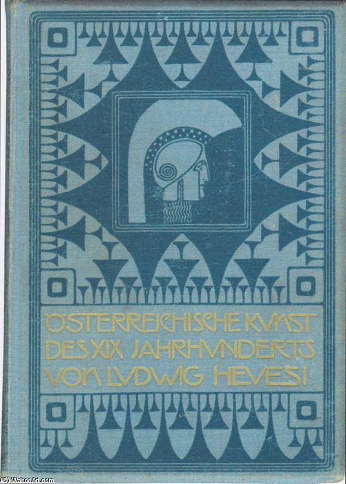 Wikioo.org - The Encyclopedia of Fine Arts - Painting, Artwork by Koloman Moser - Book cover of Austrian art of the XIX. Century