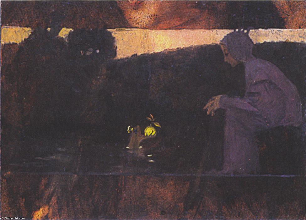 WikiOO.org - Encyclopedia of Fine Arts - Maľba, Artwork Koloman Moser - The Frog King