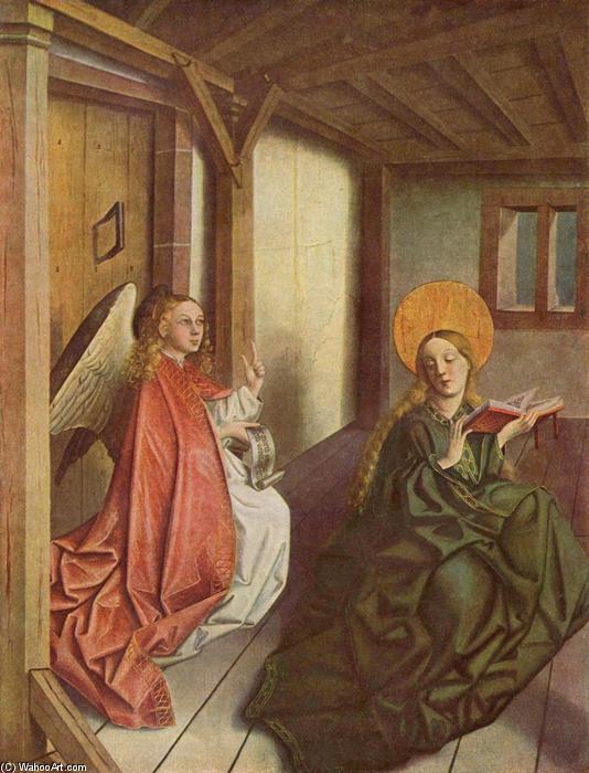 Wikioo.org - The Encyclopedia of Fine Arts - Painting, Artwork by Konrad Witz - Annunciation