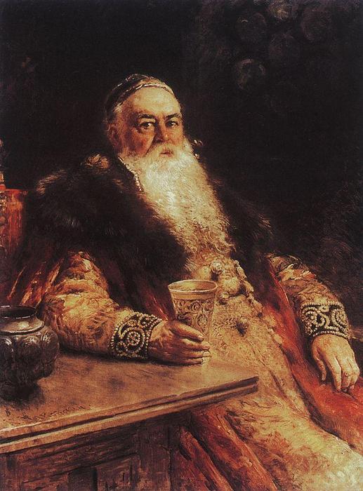 WikiOO.org - Encyclopedia of Fine Arts - Lukisan, Artwork Konstantin Yegorovich Makovsky - Portrait (10)
