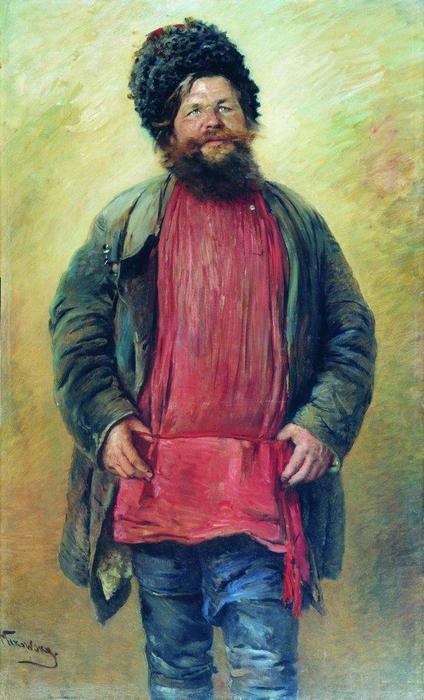 WikiOO.org - Encyclopedia of Fine Arts - Lukisan, Artwork Konstantin Yegorovich Makovsky - Cossack