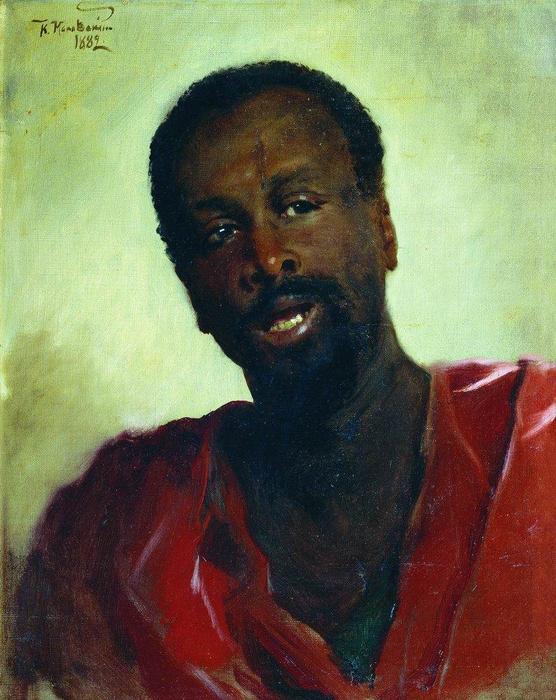 Wikioo.org - The Encyclopedia of Fine Arts - Painting, Artwork by Konstantin Yegorovich Makovsky - African