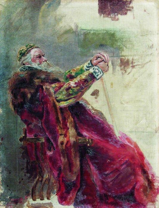 Wikioo.org - The Encyclopedia of Fine Arts - Painting, Artwork by Konstantin Yegorovich Makovsky - Boyar