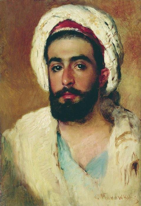 Wikioo.org - The Encyclopedia of Fine Arts - Painting, Artwork by Konstantin Yegorovich Makovsky - Bedouin