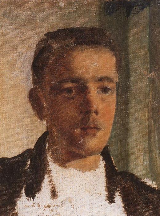 Wikioo.org - The Encyclopedia of Fine Arts - Painting, Artwork by Konstantin Somov - Portrait of S. Dyagilev