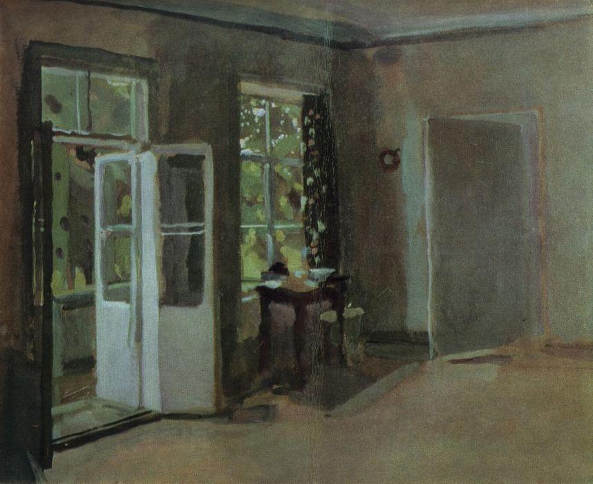 Wikioo.org - The Encyclopedia of Fine Arts - Painting, Artwork by Konstantin Somov - The Interior. Second Part