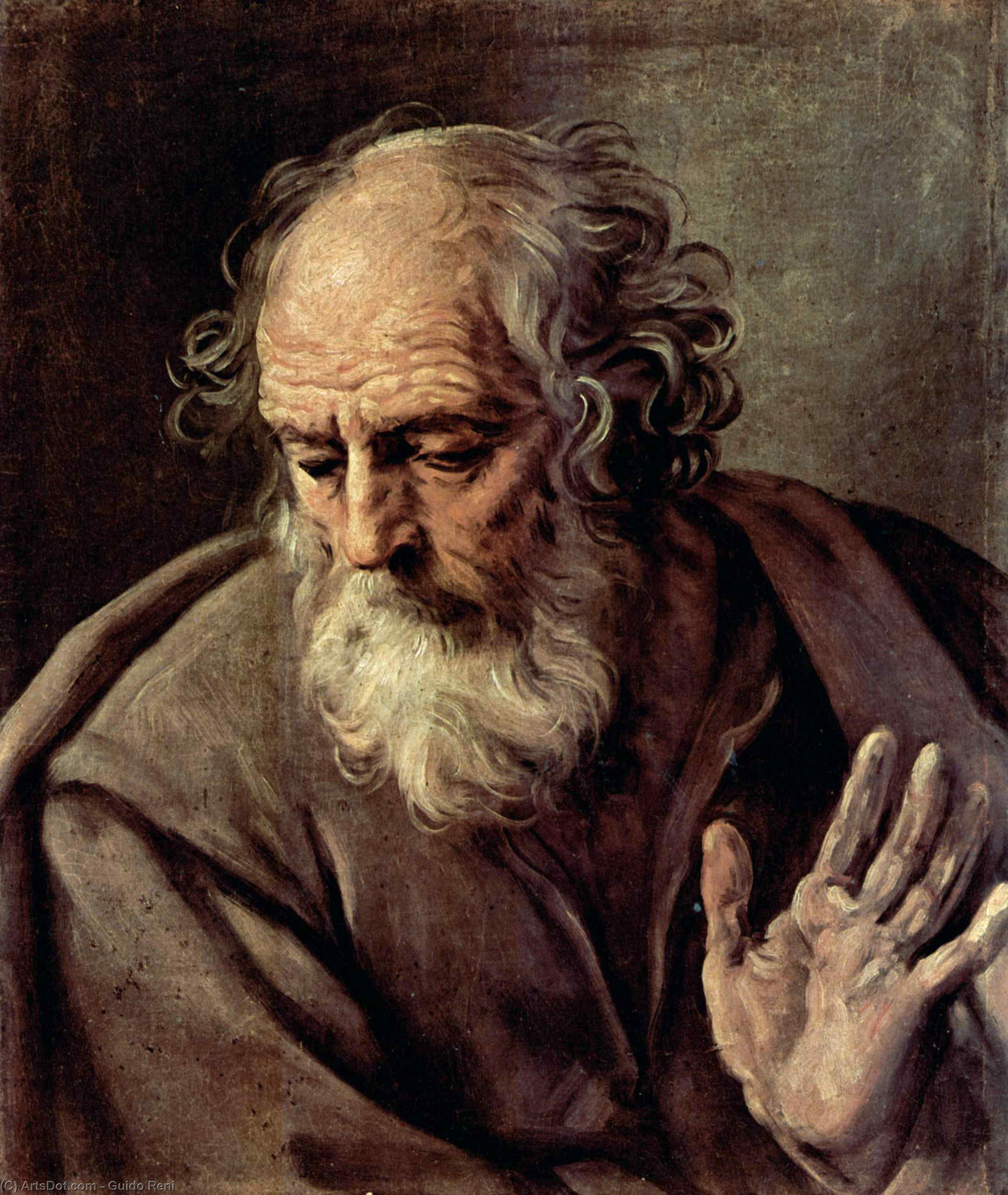 Wikioo.org - The Encyclopedia of Fine Arts - Painting, Artwork by Reni Guido (Le Guide) - St. Joseph