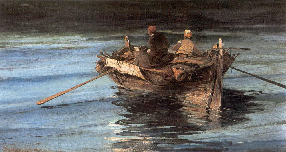 Wikioo.org - The Encyclopedia of Fine Arts - Painting, Artwork by Konstantinos Volanakis - Fishing boat
