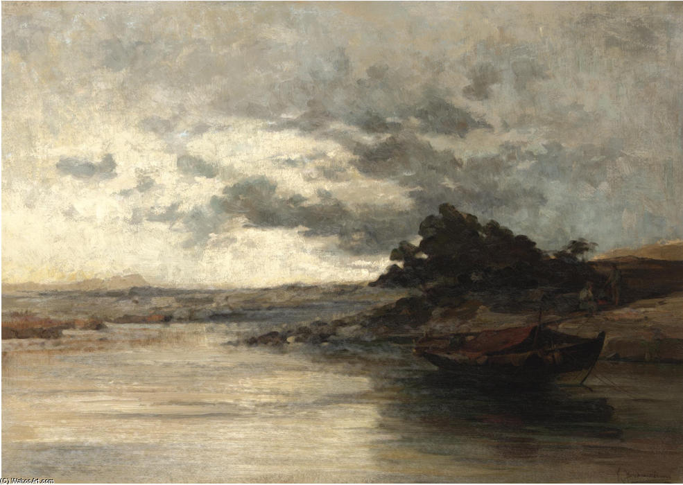 WikiOO.org - Encyclopedia of Fine Arts - Malba, Artwork Konstantinos Volanakis - The River
