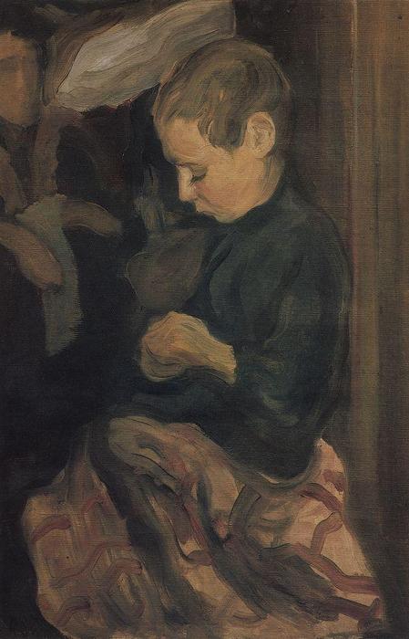 WikiOO.org - Encyclopedia of Fine Arts - Målning, konstverk Kuzma Petrov-Vodkin - Boy