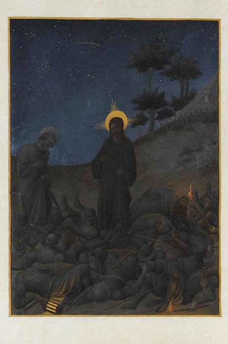 Wikioo.org - The Encyclopedia of Fine Arts - Painting, Artwork by Limbourg Brothers - Christ in Gethsemane
