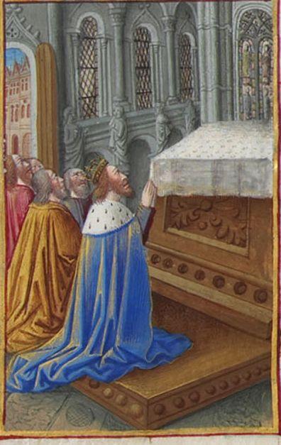Wikioo.org - The Encyclopedia of Fine Arts - Painting, Artwork by Limbourg Brothers - Prayer of David