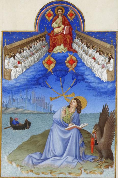 Wikioo.org - The Encyclopedia of Fine Arts - Painting, Artwork by Limbourg Brothers - Saint John on Patmos