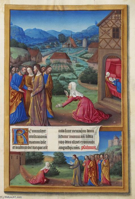 WikiOO.org - Encyclopedia of Fine Arts - Maleri, Artwork Limbourg Brothers - The Canaanite Woman