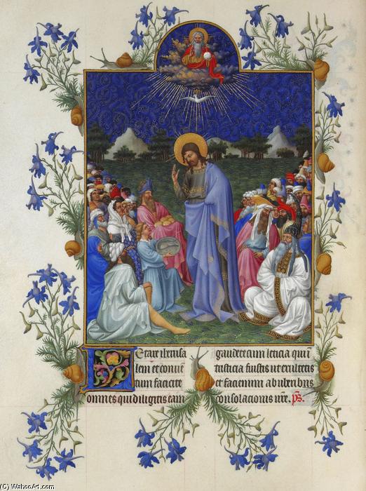 WikiOO.org - Encyclopedia of Fine Arts - Lukisan, Artwork Limbourg Brothers - The Feeding of the Multitude