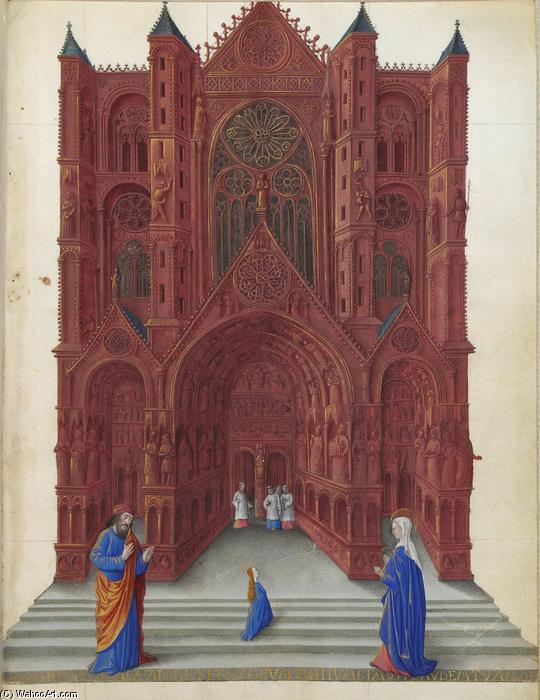 Wikioo.org - The Encyclopedia of Fine Arts - Painting, Artwork by Limbourg Brothers - The Presentation of the Virgin