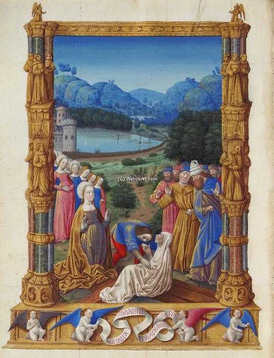 Wikioo.org - The Encyclopedia of Fine Arts - Painting, Artwork by Limbourg Brothers - The Revealing of the True Cross