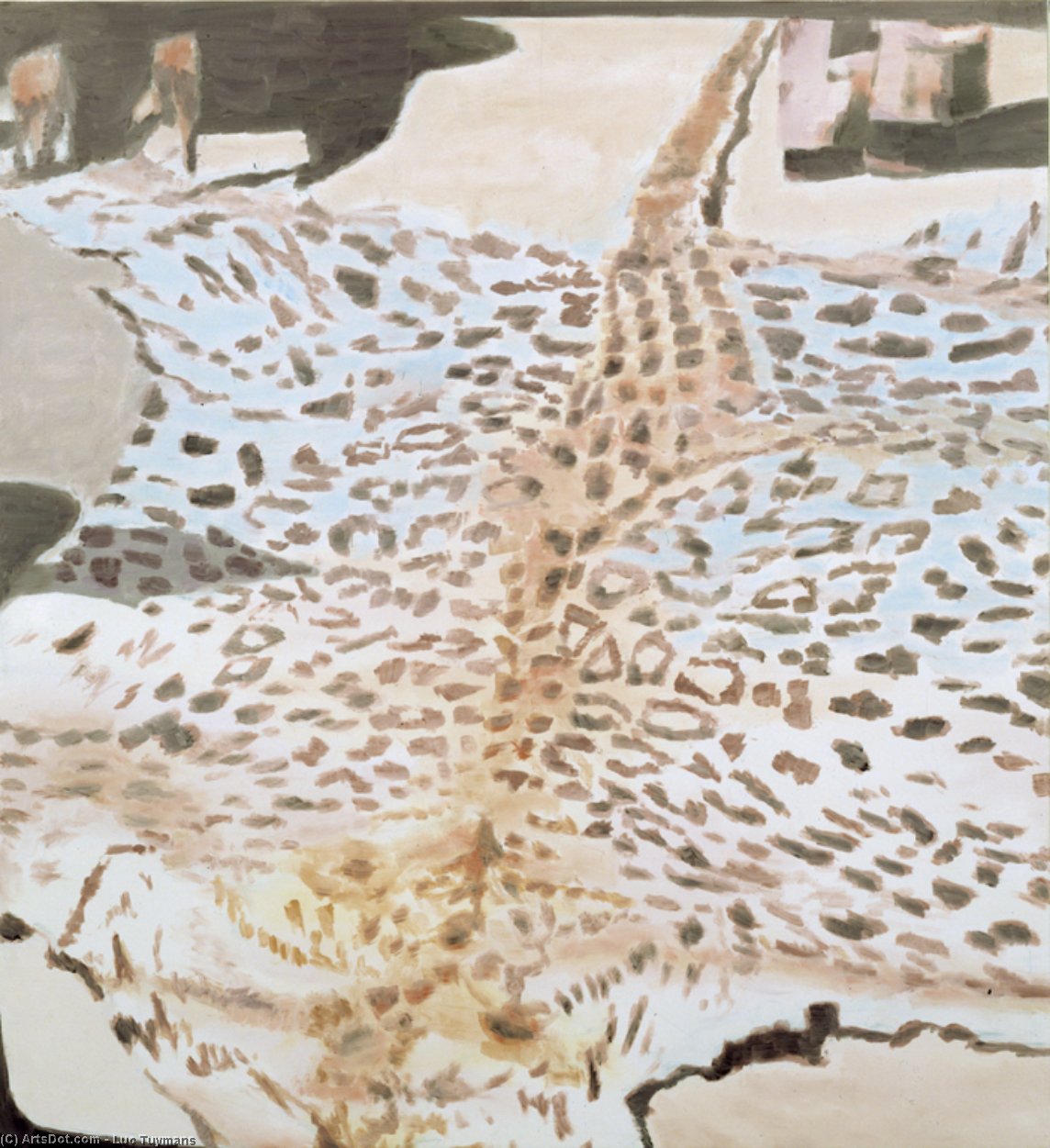 WikiOO.org - دایره المعارف هنرهای زیبا - نقاشی، آثار هنری Luc Tuymans - Leopard