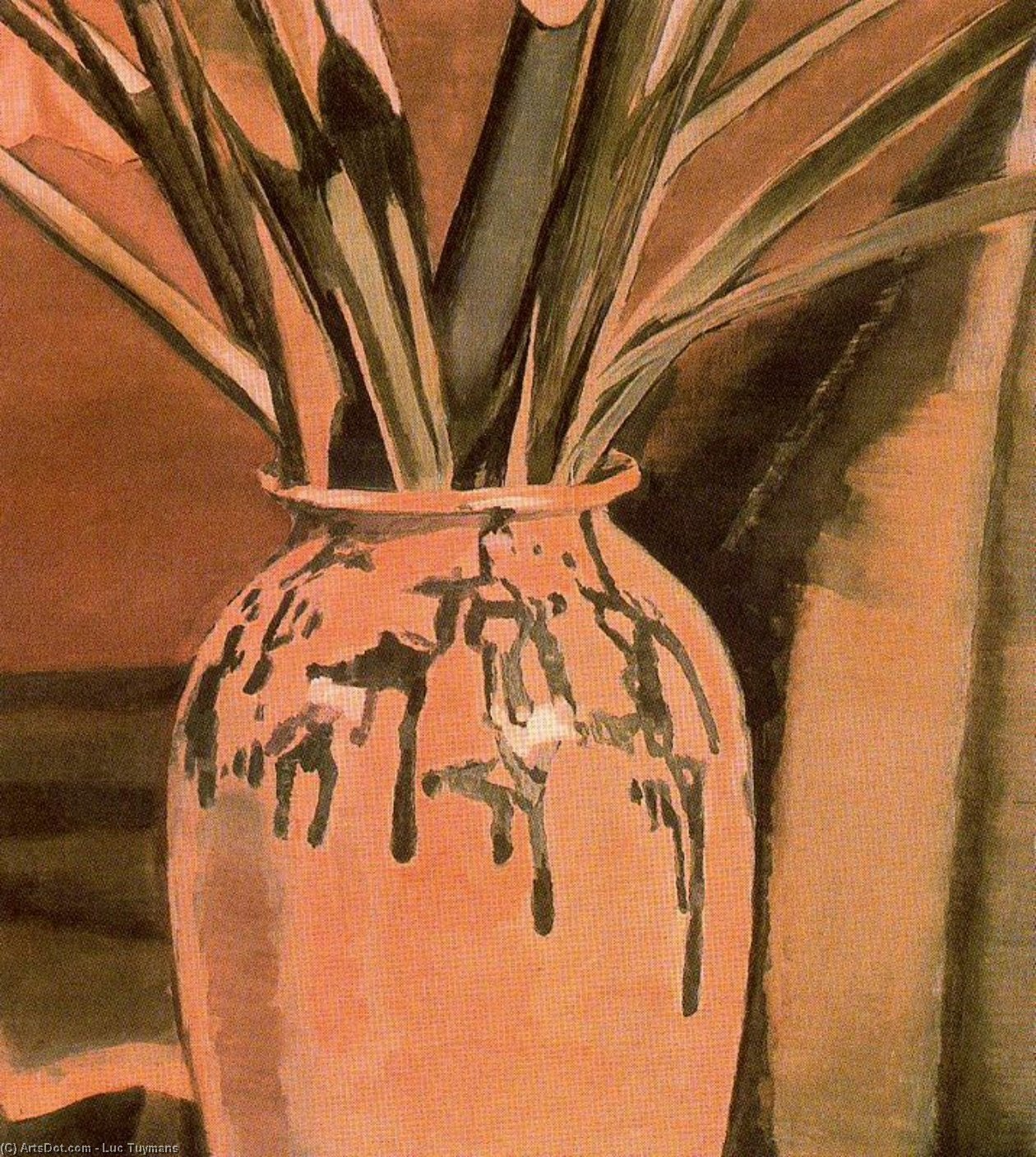 WikiOO.org - Encyclopedia of Fine Arts - Maľba, Artwork Luc Tuymans - Flowers