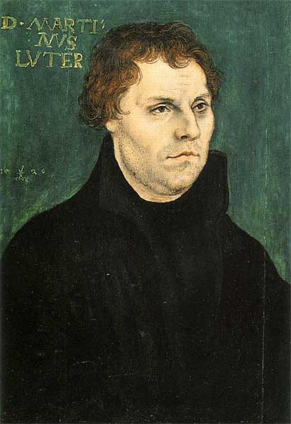 Wikioo.org – L'Encyclopédie des Beaux Arts - Peinture, Oeuvre de Lucas Cranach The Elder - Martin Luther