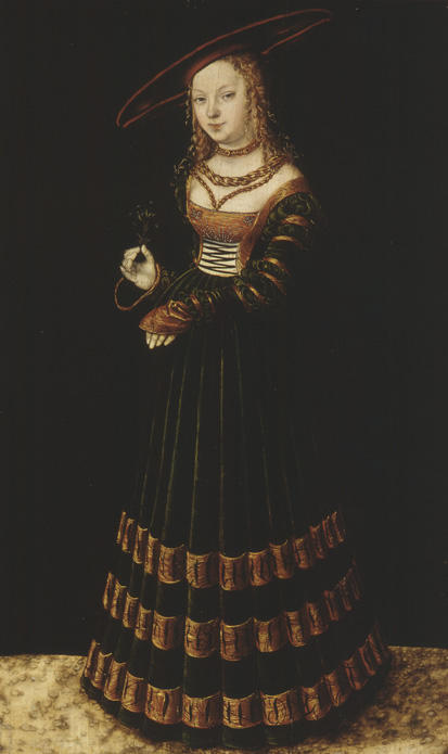Wikioo.org - The Encyclopedia of Fine Arts - Painting, Artwork by Lucas Cranach The Elder - The Princess