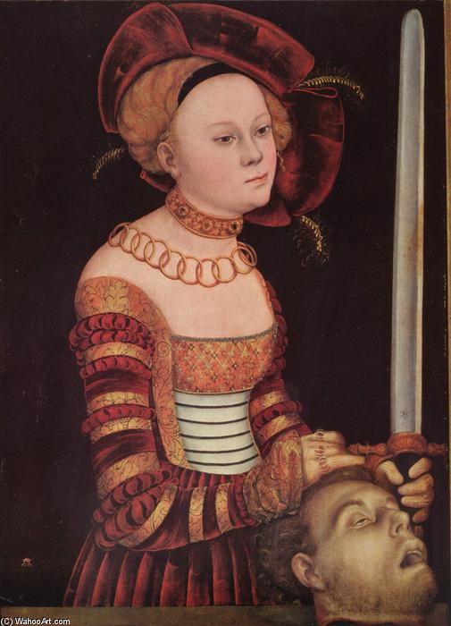 WikiOO.org - Encyclopedia of Fine Arts - Målning, konstverk Lucas Cranach The Elder - Judith