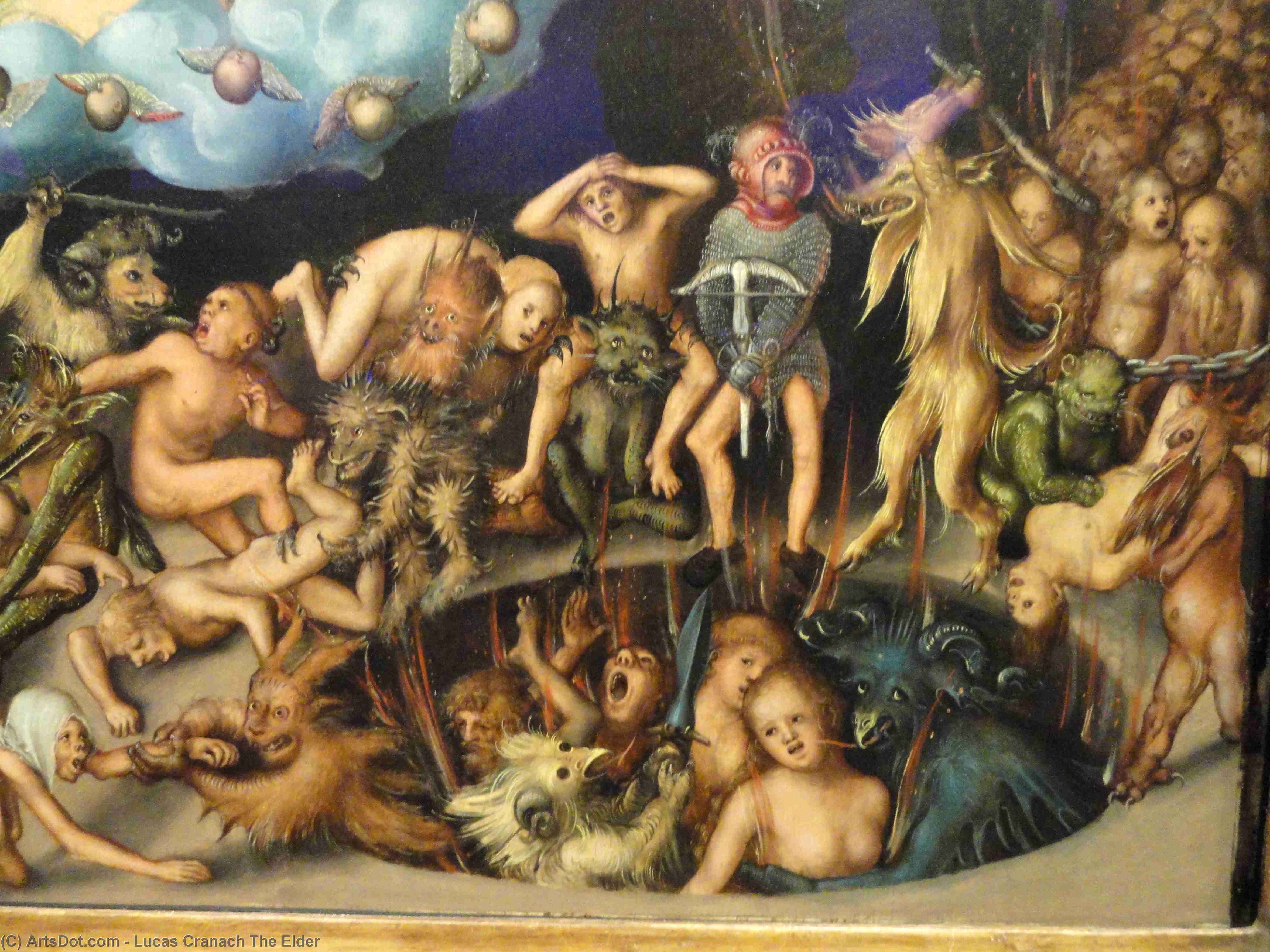 Wikoo.org - موسوعة الفنون الجميلة - اللوحة، العمل الفني Lucas Cranach The Elder - Paradise