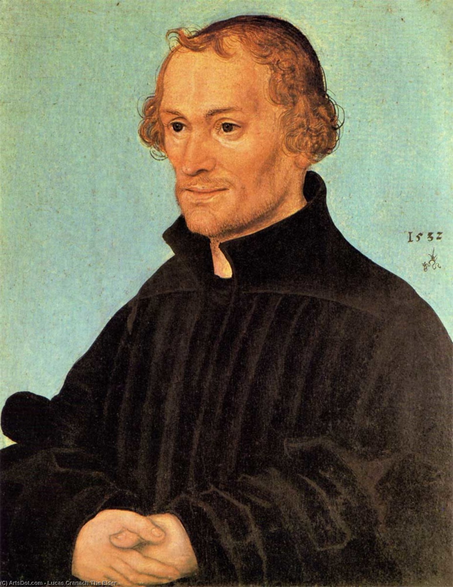 Wikioo.org - Bách khoa toàn thư về mỹ thuật - Vẽ tranh, Tác phẩm nghệ thuật Lucas Cranach The Elder - Philipp Melanchthon