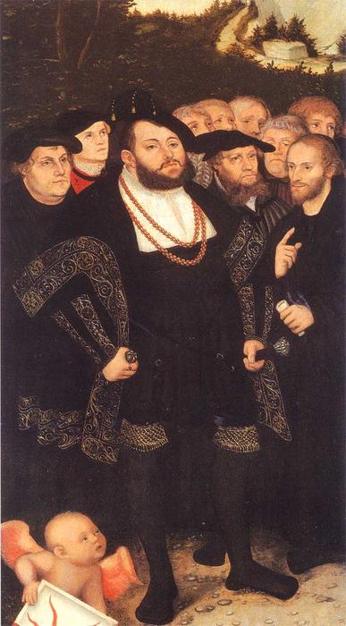 Wikioo.org - The Encyclopedia of Fine Arts - Painting, Artwork by Lucas Cranach The Elder - Reformators