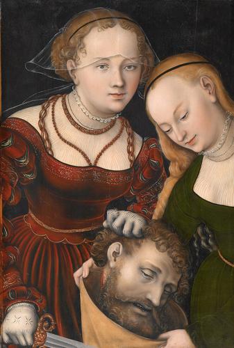 Wikioo.org - The Encyclopedia of Fine Arts - Painting, Artwork by Lucas Cranach The Elder - Judith with the head of Holofernes