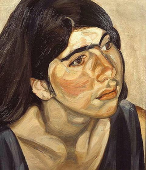 WikiOO.org - Енциклопедия за изящни изкуства - Живопис, Произведения на изкуството Lucian Freud - Annie
