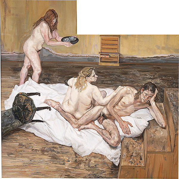 WikiOO.org - Енциклопедія образотворчого мистецтва - Живопис, Картини
 Lucian Freud - After Cezanne