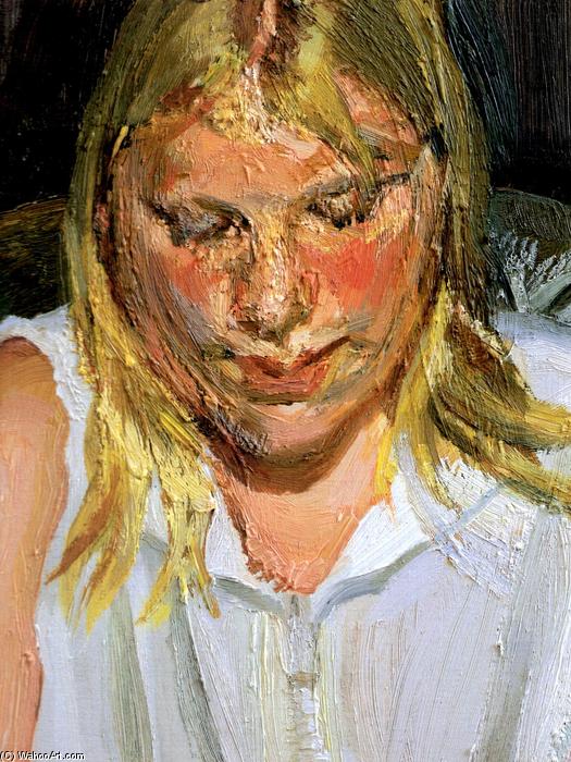 Wikioo.org - The Encyclopedia of Fine Arts - Painting, Artwork by Lucian Freud - Alice Costelloe