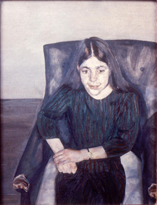 WikiOO.org - Encyclopedia of Fine Arts - Maalaus, taideteos Lucian Freud - Annabel
