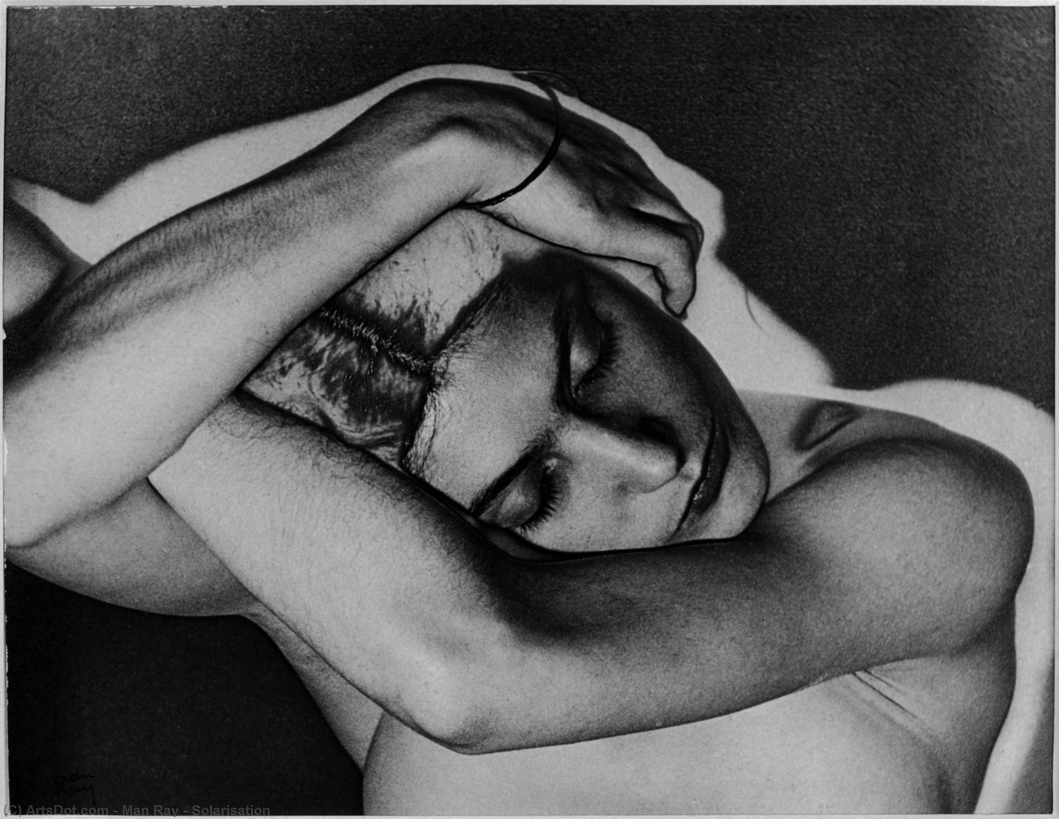 Wikioo.org - The Encyclopedia of Fine Arts - Painting, Artwork by Man Ray - Solarisation