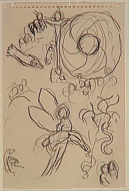 Wikioo.org - Encyklopedia Sztuk Pięknych - Malarstwo, Grafika Marc Chagall - The Creation of Man