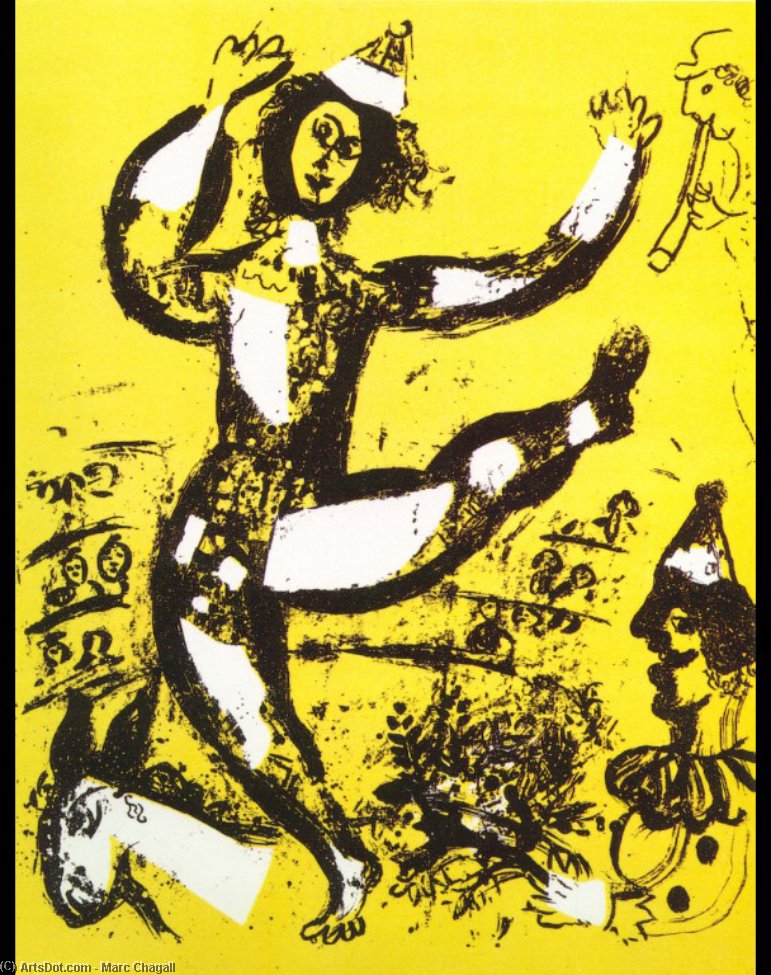 Wikioo.org - The Encyclopedia of Fine Arts - Painting, Artwork by Marc Chagall - The Circus