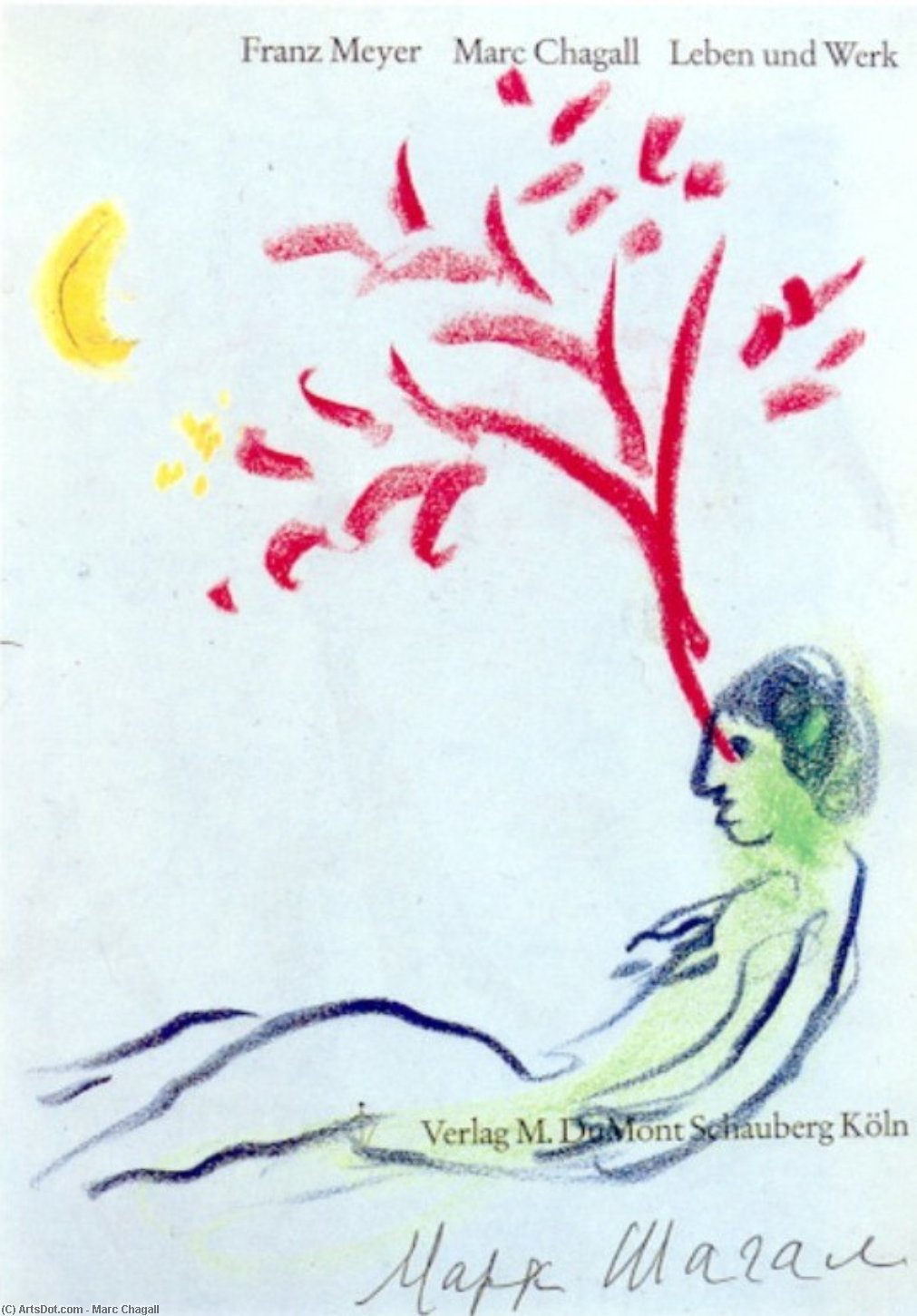WikiOO.org - Encyclopedia of Fine Arts - Maľba, Artwork Marc Chagall - Untitled (11)