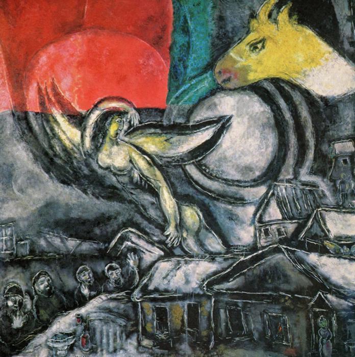 WikiOO.org - Енциклопедия за изящни изкуства - Живопис, Произведения на изкуството Marc Chagall - Easter