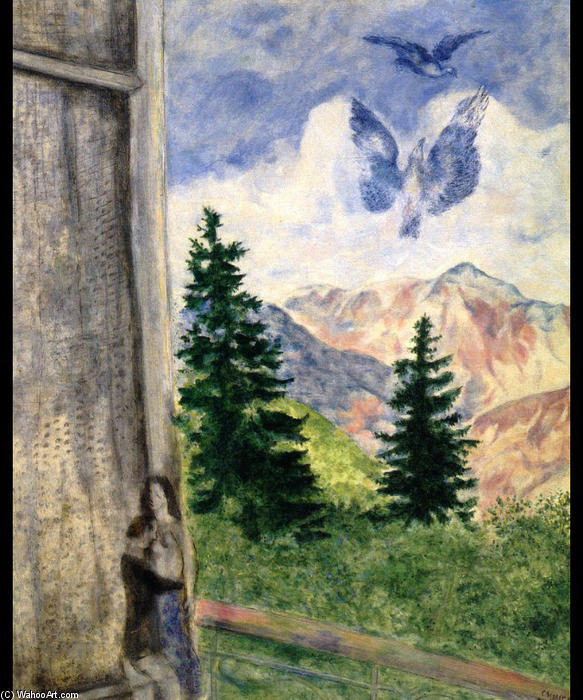 Wikioo.org – L'Encyclopédie des Beaux Arts - Peinture, Oeuvre de Marc Chagall - Voir à Peira Cava