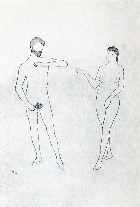 WikiOO.org - Enciklopedija dailės - Tapyba, meno kuriniai Marcel Duchamp - Selected Details after Cranach