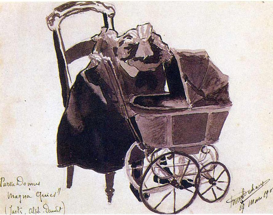 WikiOO.org - Енциклопедия за изящни изкуства - Живопис, Произведения на изкуството Marcel Duchamp - Parva Domus, Magna Quies