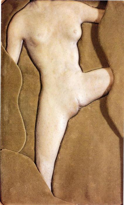 WikiOO.org – 美術百科全書 - 繪畫，作品 Marcel Duchamp - 研究 ''Given : 1 .  的 瀑布 , 2 . 照明 Gas''