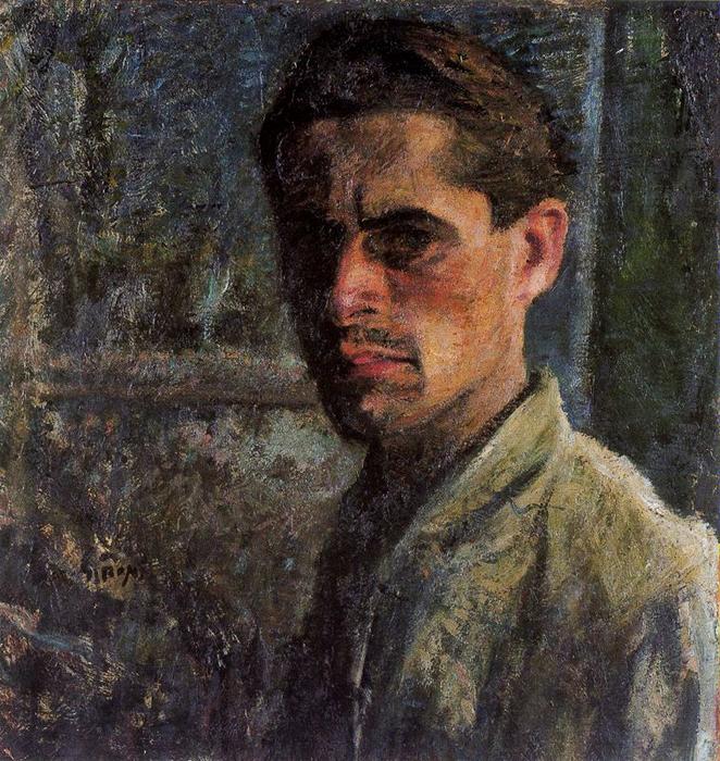 Wikioo.org - The Encyclopedia of Fine Arts - Painting, Artwork by Mario Sironi - Self-Portrait
