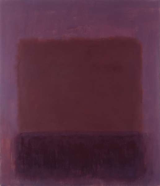 Wikioo.org – L'Encyclopédie des Beaux Arts - Peinture, Oeuvre de Mark Rothko (Marcus Rothkowitz) - violet brun