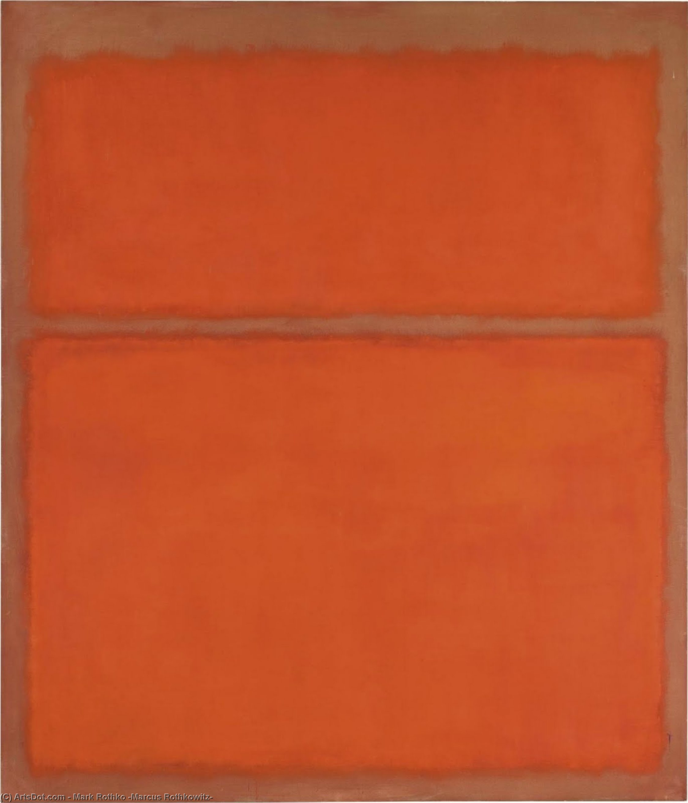 Wikioo.org - The Encyclopedia of Fine Arts - Painting, Artwork by Mark Rothko (Marcus Rothkowitz) - Untitled