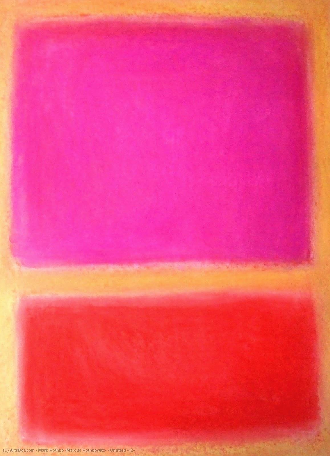 Wikioo.org - The Encyclopedia of Fine Arts - Painting, Artwork by Mark Rothko (Marcus Rothkowitz) - Untitled (12)