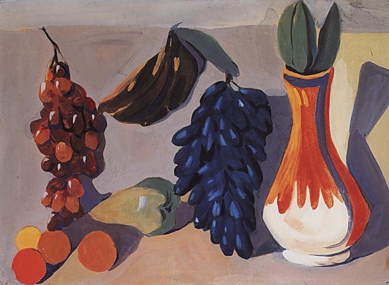 Wikioo.org - The Encyclopedia of Fine Arts - Painting, Artwork by Martiros Saryan - Grapes